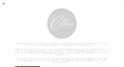 Desktop Screenshot of chloesespresso.com
